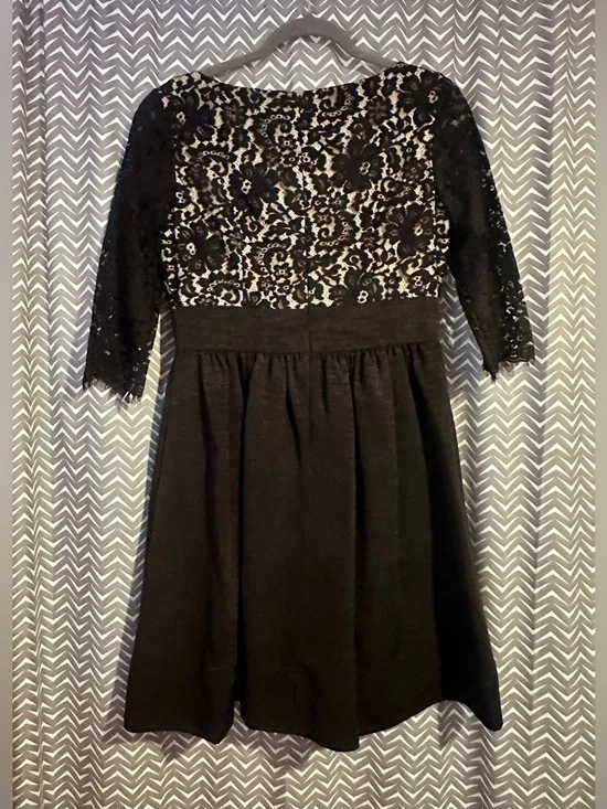NWOT Eliza J | Black Missy Lace Dress, size 8 - Picture 7 of 9